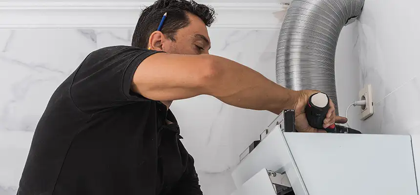 Precision In-wall Dryer Vent Cleaning & Rerouting Corrections in San Gabriel, CA